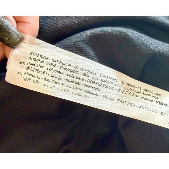 NWOT ZARA Festive Sparkle Halter Neck Ruched Mini Dress Women's XS - Picture 7 of 11